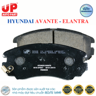 ( Má phanh ) Bố thắng đĩa trước ô tô HYUNDAI AVANTE 2006-2011 ELANTRA 2006-2011 UP PARTS CHÍNH HÃNG