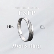 【153】S925 MBTI Ring - ENFP Adjustable Mix and Match Cincin Perak Lelaki Wanita