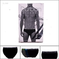 DURBAN Men's Underwear contains 3 Durbans[CL549]