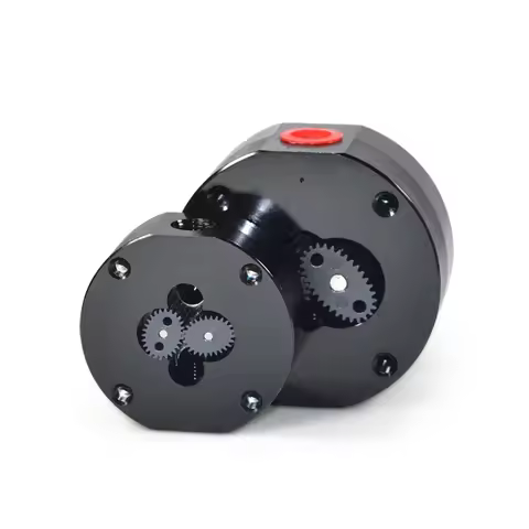 M9AL Pulse Output 0.5% Accuracy Flow Meter Industry Fuel Oil Consumption Micro Oval Gear Flow Sensor