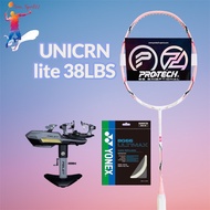 PROTECH UNICRN LITE 38LBS BADMINTON RACKET