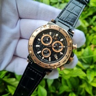 jam tangan pria gc y81009g9mf spirit sport chrono leather original - hitam tanpa box ori