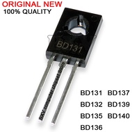10PCS BD135 BD136 BD131 BD132 BD137 BD138 BD139 BD140 TO-126 NPN Power Triode Transistor New And Ori