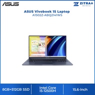 ASUS Vivobook 15  Laptop A1502Z-ABQ2141WS | Intel Core i5-12500H | 8GB+512GB SSD | 15.6-inch FHD | Windows 11 | Laptop with 2 Years Warranty