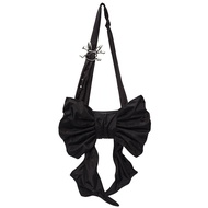 CFIERCE Butterfly Knot กระเป๋าสะพายข้างน้ําหนักเบาซองจดหมายสไตล์ไหล่กระเป๋าสําหรับผู้หญิงวัสดุโพลีเอ