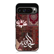 GOOGLE HP Case Googlehp PIXEL 9 8 7 6 5 4 3 Pro XL 4g 5g TPU Custom Softcase Red Rug Collage Alhamdu