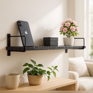 Minimalist Wall Shelf Extra Wide 20cm - Wooden Wall Shelf