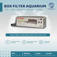 Box Filter Aquarium Kiyosaki Ukuran S M L Top Filter Talang Aquarium Aquascape