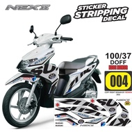 Suzuki nex 2 II striping decal Sticker, ecstar variation, matte lamination printing, safe packing, a