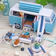 DIY Papercraft Diorama Car Van