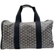 GOYARD/ Goyard Voltigeur MM 手提包，PVC塗層帆布，黑色/ブラウンPVC，銀色五金，女士款 [二手]