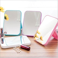 Cermin Lipat Persegi Kaca Mini Persegi Aesthetic Cermin Kecil Portable Standing Mirror Kaca Rias Mak