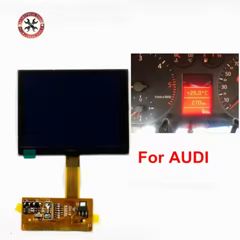 LCD Cluster Display - for AUDI TT S3 A6 for VW VDO OEM for Jeager LCD Cluster Display for AUDI