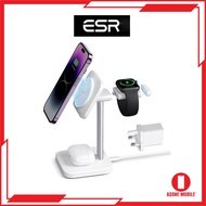 ESR 3 dalam 1 Stesen Pengecasan Wayarles HaloLock untuk dongle pengecasan jam tangan - 2C566