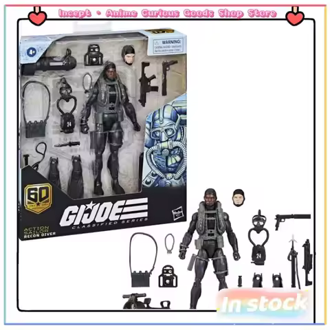 InStock Hasbro GIJOE Special Forces 60th Anniversary Limited Scout Diver Frogman 6 Inch Genuine 2104