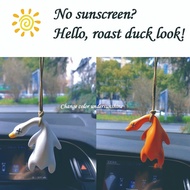 Color-Changing Roast Duck Car Charm UV-Activated Roast Duck Car Charm Magic Roast Duck Keychain