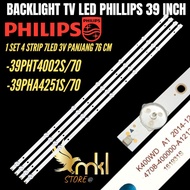 PHILLIPS 39 INCH LED TV BACKLIGHT 39PHT4002S/70-39 PHA4251S/70 PHILLIPS LED TV BACKLIGHT 39 INCH