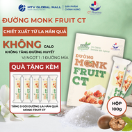 Đường Ăn Kiêng La Hán Quả Organic Hữu Cơ CT Monk Fruit - CT Pharma - Hộp 20 gói x 5gr