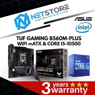 PWP ASUS TUF GAMING B560M-PLUS WIFI mATX & INTEL CORE I5-10500 PROCESSOR