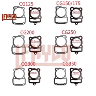 Motorcycle Accessories For CG125 CG150 CG175 CG200 CG250 CG300 Cylinder Head Gasket Kit Set Moped Sc