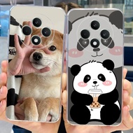 Oppo F27 5G Case Transparent Aesthetic Cute Cat Butterfly Back Cover F27 Oppo Phone Case CPH2637 Sof