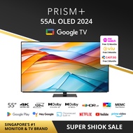 PRISM+ 55AL OLED | Google TV | 55 inch | Quantum Colors | Google Playstore | HDR10+ | Dolby Vision | Dolby Atmos