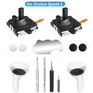 VR Joystick Replacement Kit for Oculus Quest 2 Controller Thumbstick Grips for Meta Quest 2 Handle R