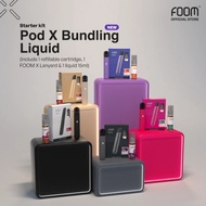 BUNDLING - Foom Pod X + Liquid Foom 15ml Pods Kit Device Foom Lab WE!!