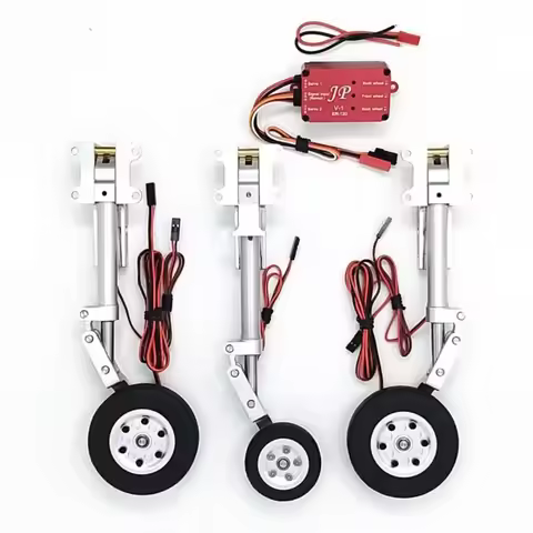 JP Hobby ER-008 Tricycle Full Set with Brakes (AF Model / Aerofoam L-39) + Controller