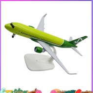 Alloy S7 Airplane Model 1/400 Scale Replica Model Airplane Toy for Collection Aircraft Lovers