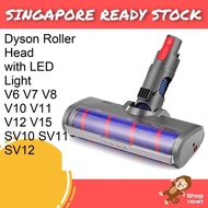 JLD Dyson Soft Roller Cleaner Head with LED for Dyson Cordless Stick Vacuum Cleaner V6 V7 V8 V10 V11