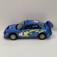 SUBARU Impreza Model IXO 1: 18 SUBARU Impreza #5 Alloy Can't Open Door Can't Steer Lacquer Slightly 