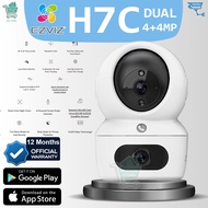 MICTON EZVIZ H7C Dual 4+4MP 2K+ & 2K+ Resolution CCTV WiFi IP Camera Pan and Tilt Smart Wireless CCT