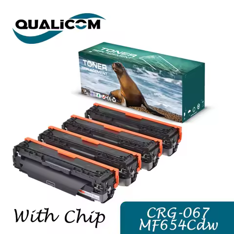 Qualicom CRG067 CRG-067 with chip compatible toner cartridge for CANON i-SENSYS MF651Cw 655Cdw 657Cd