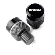 Motorcycle CNC Rearview Side Mirror Hole Cap Plug Accessories For Triumph Trident 660 Trident660