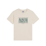 OUTLETS 🇰🇷 ของแท้/พร้อมส่ง นำเข้าจากเกาหลี Marithe Man T-shirt แขนสั้นคลาสสิกของผู้ชาย เสื้อผ้าคู่รั