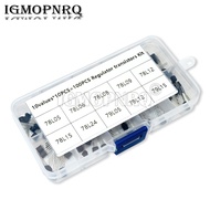 100PCS/set TO-92 Transistors Assortment Kit 78L05 78L06 78L08 78L09 78L12 78L15 78L24 79L05 79L12 79