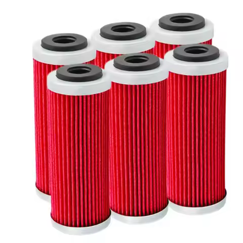 Motorcycle Oil Filter 6Pcs Set For SX SXF 250 EXC 350 450 505 400 530 For Husaberg FE250 FE350 FC FX
