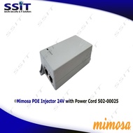 Mimosa PoE Injector 24V 502-00025 with power Cord  C5 3-Pin-US 501-00094
