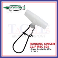 5'S Ikan Toman Running Sinker Clip RSC 808 Fishing Accessories TCE Tackles