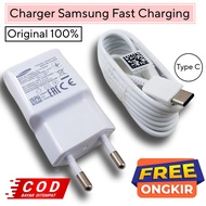 Original Charger Samsung Galaxy A12 A20 A20S A21S A31 A32 TYPE C Fast Charging Casan Pengisian Cepat