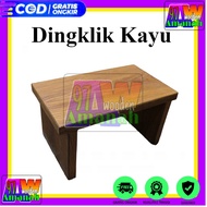KAYU Dutch Teak Wood Squat Squat Squat Stool