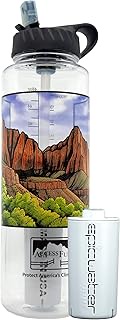Epic Water Filters Nalgene OG Water Bottle with Filter, USA Made, BPA Free, Removes 99.99% Tap Water
