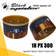 Spool Voice Coil SB 18 PX 300 Spool Speaker 18 inch PX-300 Black Spider VC (4 inch) 99.2mm Spoel 18i