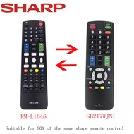 Sharp (genuine) remote control TV LED LCD (GB217WJN1) RM-L1046 model change s ntroduction-Sharp LCD 