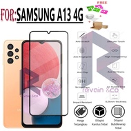 LAYAR NEW SAMSUNG GALAXY A13 4G NEWEST TEMPERED GLASS FULL SCREEN PREMIUM QUALITY ANTI-SCRATCH FULL 