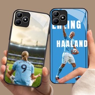 YS-56 Haaland HD Glass Casing for Oppo A3X A3i A40 Realme C53 C31 C35 GT 6 Narzo N53 50A Prime