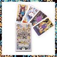 Adventure Time ไพ่ทาโรต์ ไพ่ทาโร่เวลาผจญภัย | ขนาดพกพา10.3X6ซม | เกมทำนายดวงชะตา | ไพ่ทำนาย | ไพ่ยิปซี ไพ่ออราเคิล ไพ่ทาโรต์ ไพ่ยิบซี Tarot Card