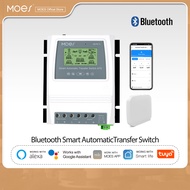 MOES Tuya Smart Bluetooth Dual Power Controller 50A 5500W Automatic Transfer Switch for Off Grid Sol