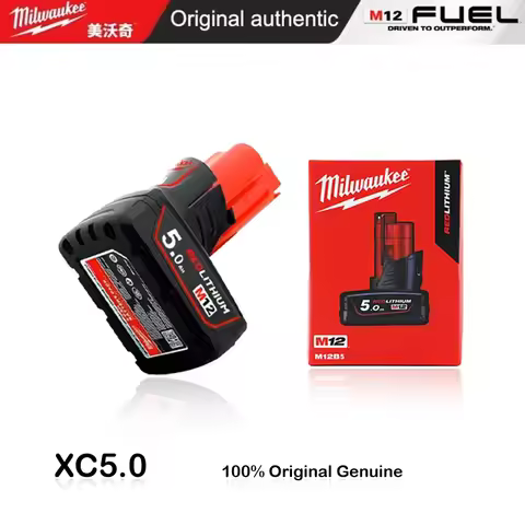 Milwaukee12V Battery Comes with Packaging Color Box M12B6 3000mAh rechargeable tool battery M12 Supe